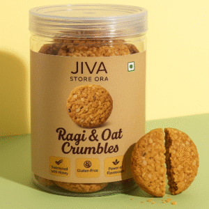 Ragi and Oats Crumbies-Multigrain Cookies