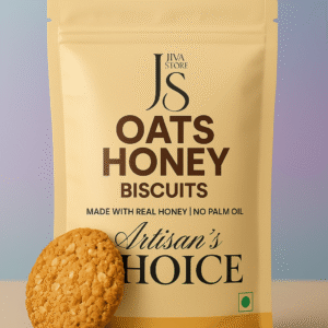 Oats Honey Biscuits-Healthy Crunchy and Natrally Sweetned